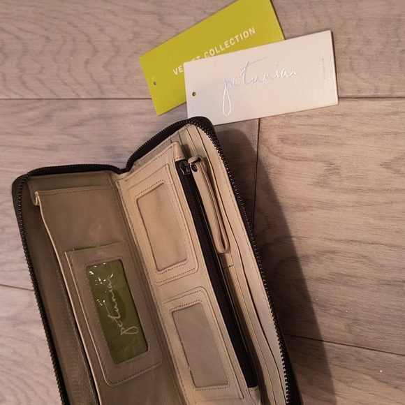 Leather Velvet Purse - Picture 7 of 16